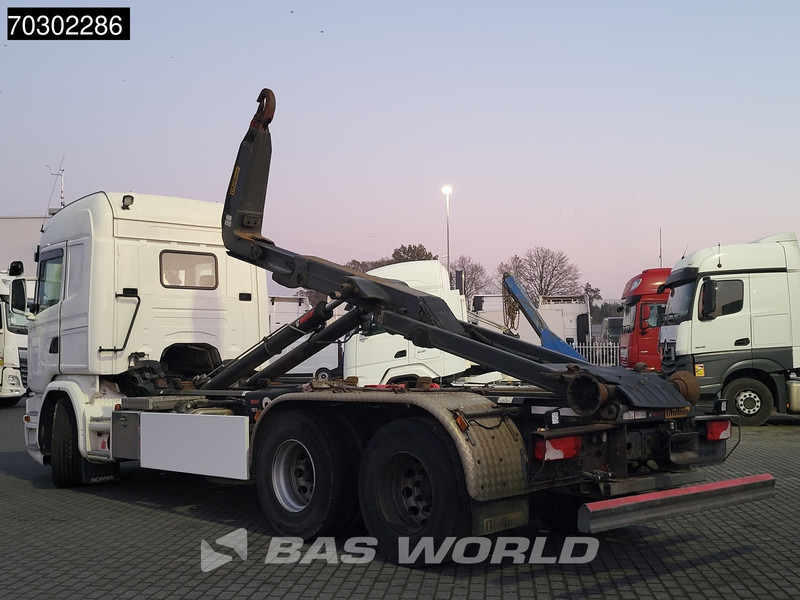 Scania G450 6X2 HIAB XR21Z59 containersystem 3-pedals Retarder Lift-Axle Euro 6 - Abrollkipper: das Bild 2 Scania G450 6X2 HIAB XR21Z59 containersystem 3-pedals Retarder Lift-Axle Euro 6 - Abrollkipper: das Bild 2