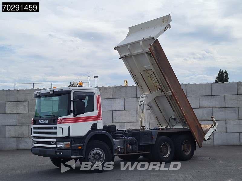Scania P340 6X4 2 side11m3 Bennes Tipper Big-Axle Steelsuspension Manual Euro 3 - Kipper: das Bild 2 Scania P340 6X4 2 side11m3 Bennes Tipper Big-Axle Steelsuspension Manual Euro 3 - Kipper: das Bild 2