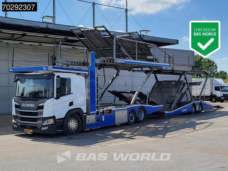 Scania P450 6X2 NL-Truck Car transporter Retarder Standklima Navi ACC LED Euro 6 - Autotransporter LKW: das Bild 1 Scania P450 6X2 NL-Truck Car transporter Retarder Standklima Navi ACC LED Euro 6 - Autotransporter LKW: das Bild 1