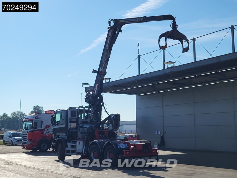 Scania R580 6X4 Holz Kran Diebolt D28 Full-Steel - Holztransporter, Autokran: das Bild 2 Scania R580 6X4 Holz Kran Diebolt D28 Full-Steel - Holztransporter, Autokran: das Bild 2