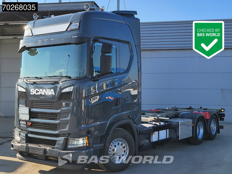 Scania S540 6X2 Retarder Full Air CS20H LED Euro 6 - Containerwagen/ Wechselfahrgestell LKW: das Bild 1 Scania S540 6X2 Retarder Full Air CS20H LED Euro 6 - Containerwagen/ Wechselfahrgestell LKW: das Bild 1