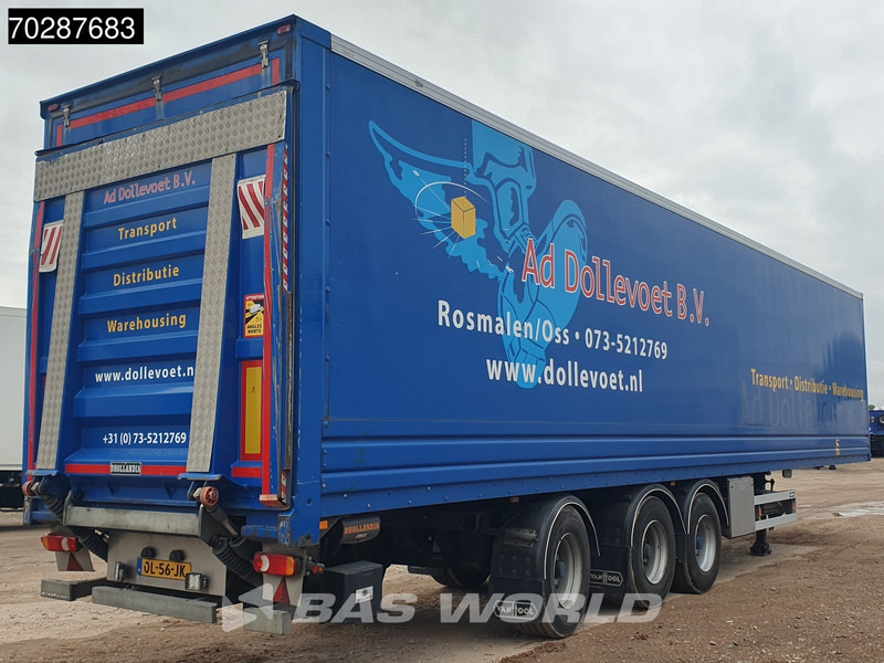Koffer Auflieger Van Hool 3B2014 3 axles APK 06/26 Tailgate Liftachse 90m3: das Bild 5