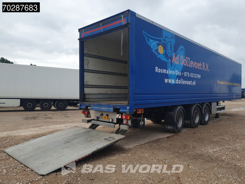 Koffer Auflieger Van Hool 3B2014 3 axles APK 06/26 Tailgate Liftachse 90m3: das Bild 8