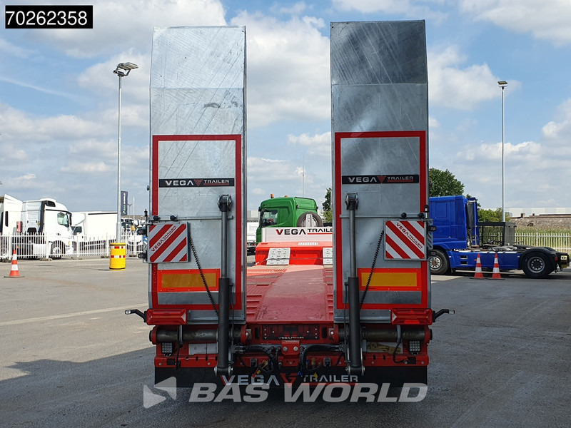 Tieflader Auflieger, Zustand - NEU Vega STANDARD LOWBED 2 axles Lift + 2xLenkachse Hydraulic Ramps: das Bild 6