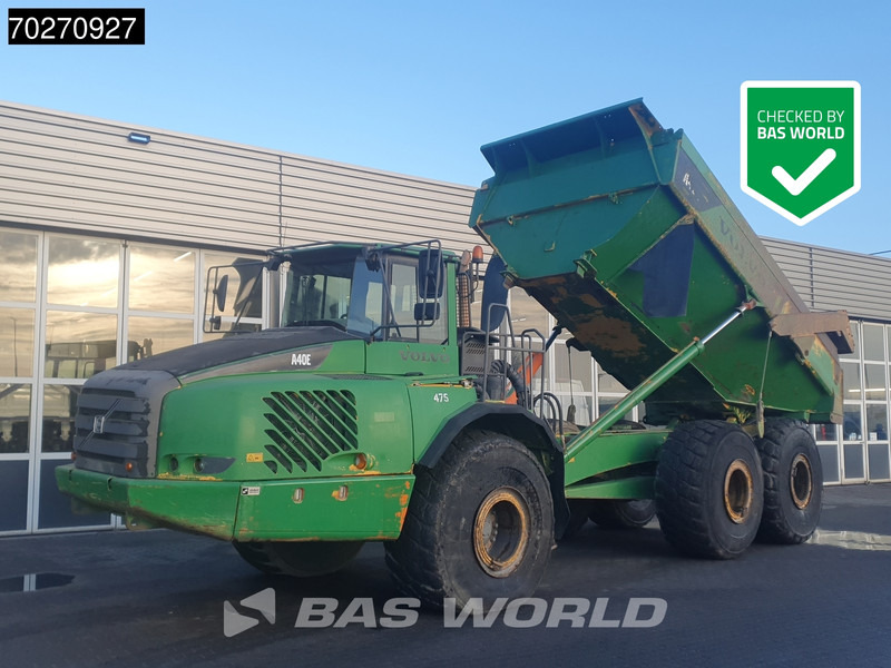 Volvo A40 E - Knickgelenkter Dumper: das Bild 1 Volvo A40 E - Knickgelenkter Dumper: das Bild 1