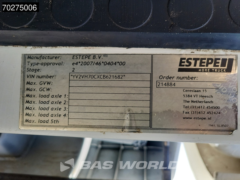 Müllwagen Volvo FE 300 6X2 NL-Truck Lenkachse Euro 5: das Bild 18