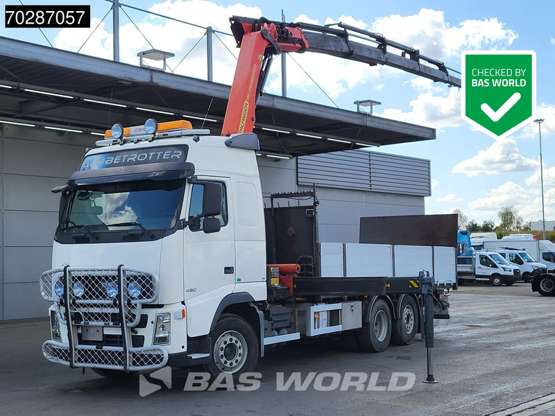 Volvo FH 480 FH 6X2 Palfinger PK26002 EH Kran Crane + Fly Jib Manual Liftachse Euro 5 - Pritsche LKW, Autokran: das Bild 1 Volvo FH 480 FH 6X2 Palfinger PK26002 EH Kran Crane + Fly Jib Manual Liftachse Euro 5 - Pritsche LKW, Autokran: das Bild 1