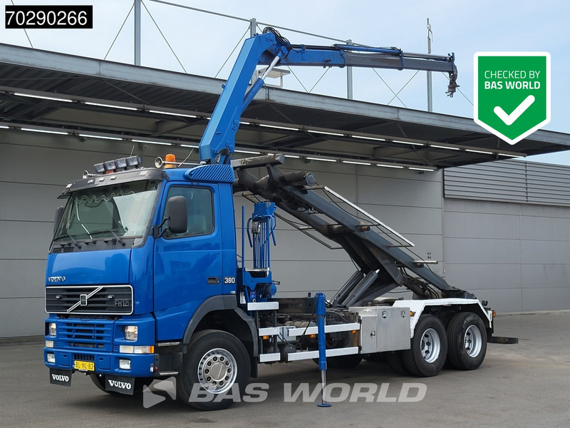 Volvo FH12 380 6X2 NL-Truck HMF 1463K2 Crane Steelsuspension Lift-Axle Manual Euro 3 - Abrollkipper, Autokran: das Bild 1 Volvo FH12 380 6X2 NL-Truck HMF 1463K2 Crane Steelsuspension Lift-Axle Manual Euro 3 - Abrollkipper, Autokran: das Bild 1