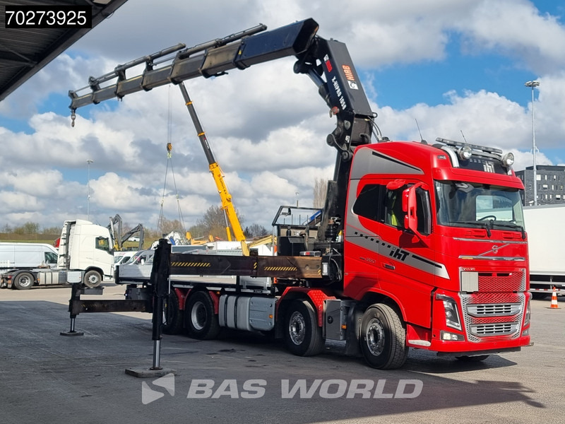 Volvo FH16 650 8X4 Hiab X-HIPRO 1058EP-6 Kran Crane ADR Lift+Lenkachse Euro 6 - Pritsche LKW, Autokran: das Bild 2 Volvo FH16 650 8X4 Hiab X-HIPRO 1058EP-6 Kran Crane ADR Lift+Lenkachse Euro 6 - Pritsche LKW, Autokran: das Bild 2