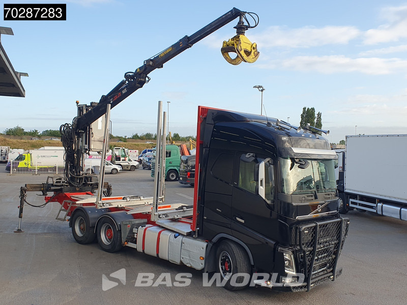 Volvo FH16 750 FH16 6X4 HIAB E96S 79 wood crane Retarder Dynamic-Steering Big-Axle Euro 6 - Holztransporter, Autokran: das Bild 3 Volvo FH16 750 FH16 6X4 HIAB E96S 79 wood crane Retarder Dynamic-Steering Big-Axle Euro 6 - Holztransporter, Autokran: das Bild 3