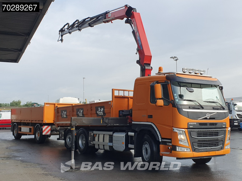 Volvo FM 420 6X2 Combi HMF 2120 K 4 Crane Kran Lift+lenkasche Euro 6 - Kipper, Autokran: das Bild 3 Volvo FM 420 6X2 Combi HMF 2120 K 4 Crane Kran Lift+lenkasche Euro 6 - Kipper, Autokran: das Bild 3
