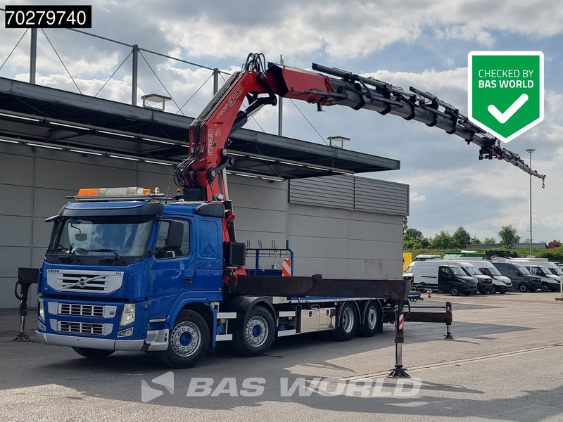 Volvo FM 450 8X2 FASSI 100 Ton/Meter Crane Kran 7 + 6 Jib Lift+steering Axle Euro 5 - Pritsche LKW, Autokran: das Bild 1 Volvo FM 450 8X2 FASSI 100 Ton/Meter Crane Kran 7 + 6 Jib Lift+steering Axle Euro 5 - Pritsche LKW, Autokran: das Bild 1