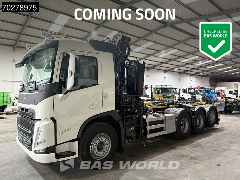 Volvo FM 460 8X4 NEW! Palfinger Q200Z95TR HPLS Crane + HT 24 TEC Hooklift ACC LED - Abrollkipper, Autokran: das Bild 1 Volvo FM 460 8X4 NEW! Palfinger Q200Z95TR HPLS Crane + HT 24 TEC Hooklift ACC LED - Abrollkipper, Autokran: das Bild 1