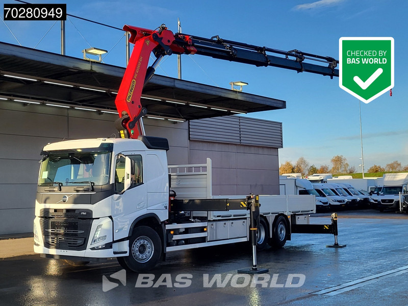 Volvo FM 500 6X2 NEW! Palfinger PK41002 EH-E Kran Crane Lift-steering Axle Euro 6 - Pritsche LKW, Autokran: das Bild 1 Volvo FM 500 6X2 NEW! Palfinger PK41002 EH-E Kran Crane Lift-steering Axle Euro 6 - Pritsche LKW, Autokran: das Bild 1