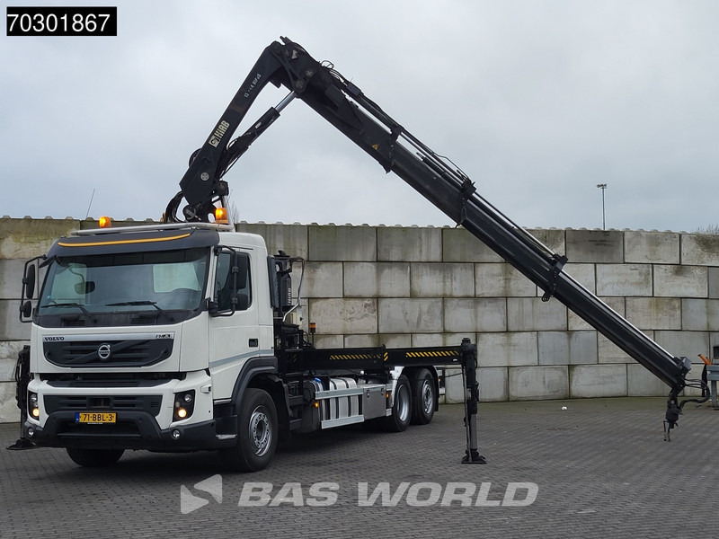 Volvo FMX 370 FMX 6X2 HIAB 244 E P-3 Hipro Kran + XR21S56 containersystem Lift+steering - Abrollkipper, Autokran: das Bild 3 Volvo FMX 370 FMX 6X2 HIAB 244 E P-3 Hipro Kran + XR21S56 containersystem Lift+steering - Abrollkipper, Autokran: das Bild 3
