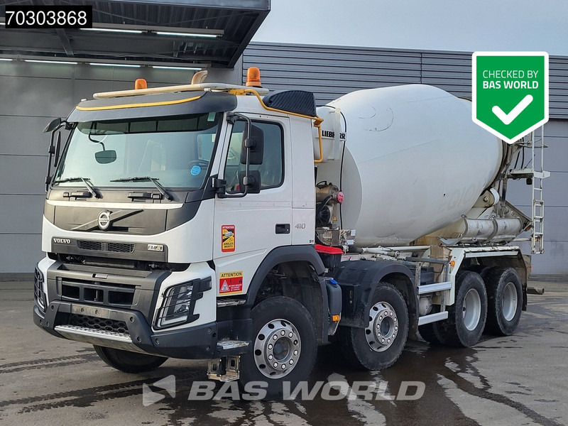 Volvo FMX 410 8X4 9m3 Liebherr mixer Steelsuspension Automatic Euro 6 - Fahrmischer: das Bild 1 Volvo FMX 410 8X4 9m3 Liebherr mixer Steelsuspension Automatic Euro 6 - Fahrmischer: das Bild 1