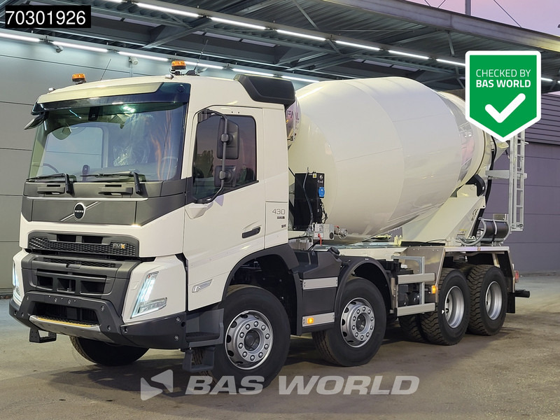 Volvo FMX 430 8X4 NEW! 10m3 Mixer Automatic Big-Axle Euro 6 - Fahrmischer: das Bild 1 Volvo FMX 430 8X4 NEW! 10m3 Mixer Automatic Big-Axle Euro 6 - Fahrmischer: das Bild 1