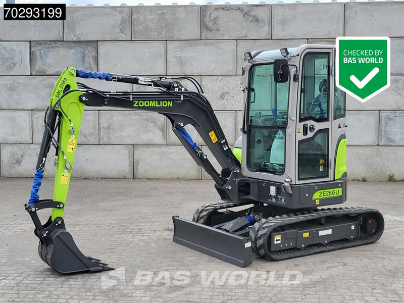 Zoomlion ZE26 GU CE CERTIFIED - Minibagger: das Bild 1 Zoomlion ZE26 GU CE CERTIFIED - Minibagger: das Bild 1