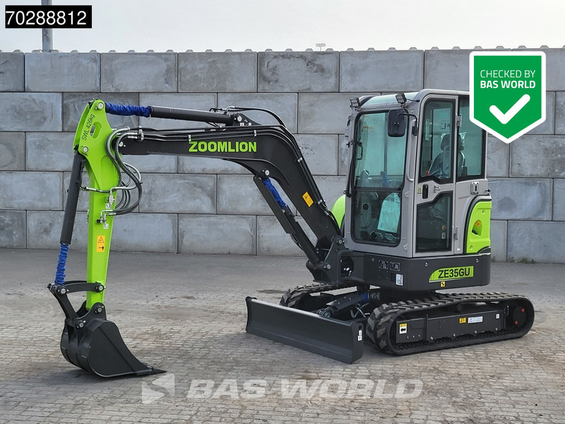 Zoomlion ZE35 GU A/C - CE CERTIFIED - Minibagger: das Bild 1 Zoomlion ZE35 GU A/C - CE CERTIFIED - Minibagger: das Bild 1