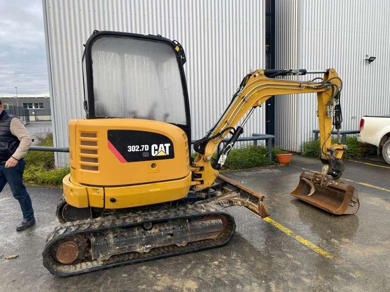 Caterpillar CANOPY 302.7DCR MACHINE SUISSE - Minibagger: das Bild 1 Caterpillar CANOPY 302.7DCR MACHINE SUISSE - Minibagger: das Bild 1