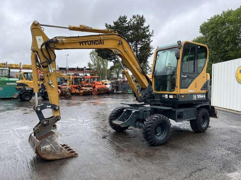 Hyundai ROBEX 55W-9 / R55W-9 - Mobilbagger: das Bild 3 Hyundai ROBEX 55W-9 / R55W-9 - Mobilbagger: das Bild 3
