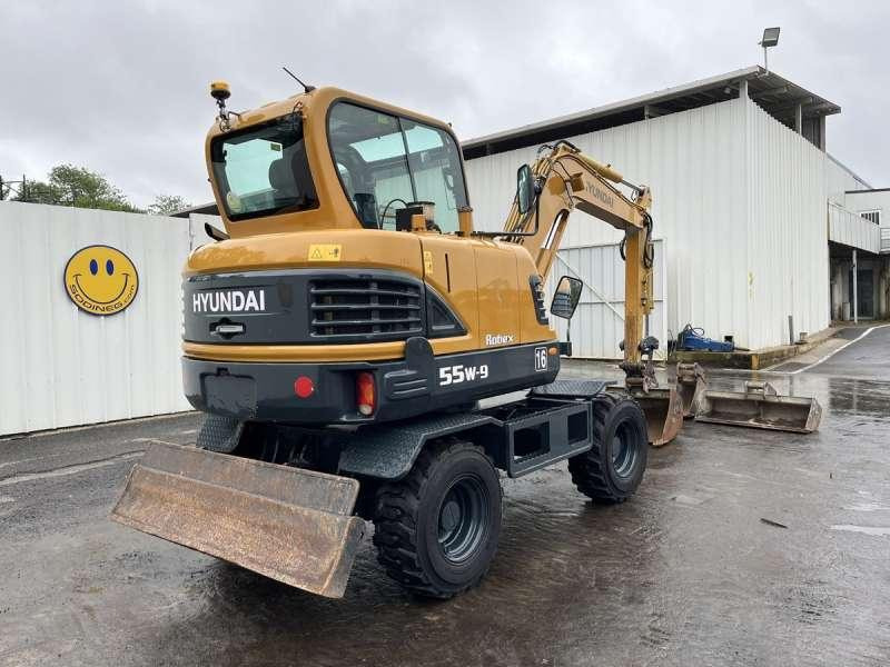 Mobilbagger Hyundai ROBEX 55W-9 / R55W-9: das Bild 6