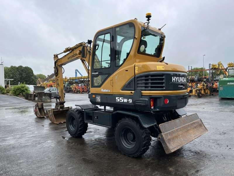 Hyundai ROBEX 55W-9 / R55W-9 - Mobilbagger: das Bild 5 Hyundai ROBEX 55W-9 / R55W-9 - Mobilbagger: das Bild 5