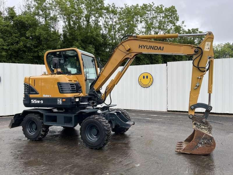 Mobilbagger Hyundai ROBEX 55W-9 / R55W-9: das Bild 8