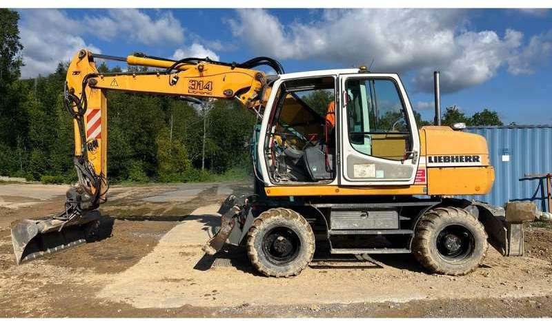 Liebherr A314 Litronic - Mobilbagger: das Bild 1 Liebherr A314 Litronic - Mobilbagger: das Bild 1