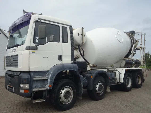 MAN TGA 35.360 8X4 MIXER STEEL SPRINGS BIG AXELS MANUAL POMP - Fahrmischer: das Bild 2 MAN TGA 35.360 8X4 MIXER STEEL SPRINGS BIG AXELS MANUAL POMP - Fahrmischer: das Bild 2