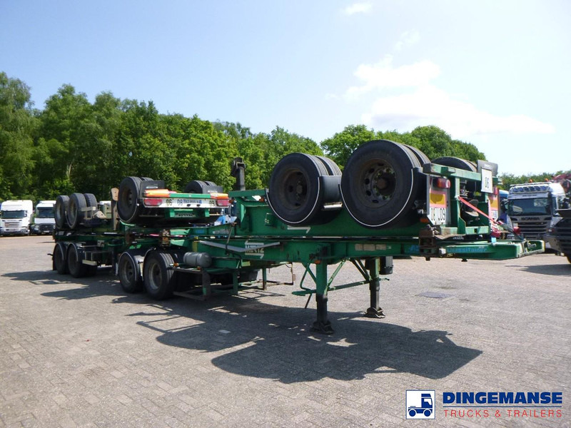 ASCA Stack 4 x container trailer + dolly 20-30-40-45 ft - Container/ Wechselfahrgestell Auflieger: das Bild 2 ASCA Stack 4 x container trailer + dolly 20-30-40-45 ft - Container/ Wechselfahrgestell Auflieger: das Bild 2