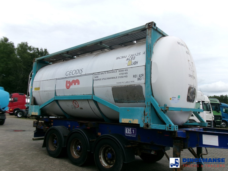 BSLT Chemical tank container inox L4BH / 20 ft / 30 m3 / IMO 1 - Lagertank: das Bild 2 BSLT Chemical tank container inox L4BH / 20 ft / 30 m3 / IMO 1 - Lagertank: das Bild 2
