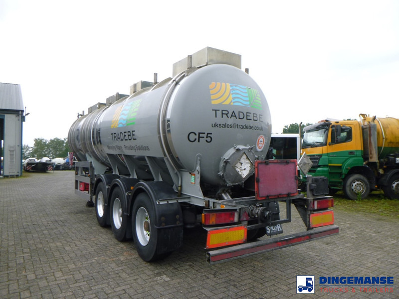 Clayton Chemical tank inox 30 m3 / 1 comp - Tankauflieger: das Bild 4 Clayton Chemical tank inox 30 m3 / 1 comp - Tankauflieger: das Bild 4