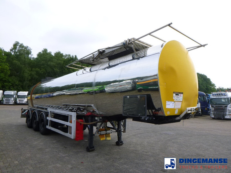 Crane Fruehauf Bitumen tank inox 28 m3 / 1 comp - Tankauflieger: das Bild 2 Crane Fruehauf Bitumen tank inox 28 m3 / 1 comp - Tankauflieger: das Bild 2
