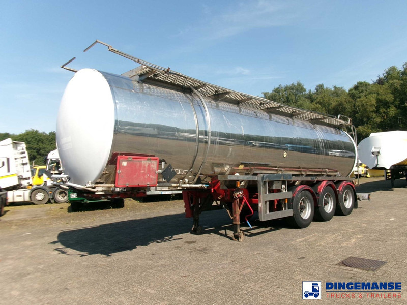 Crane Fruehauf Chemical ACID Rubber tank inox 30 m3 / 1 comp - Tankauflieger: das Bild 1 Crane Fruehauf Chemical ACID Rubber tank inox 30 m3 / 1 comp - Tankauflieger: das Bild 1