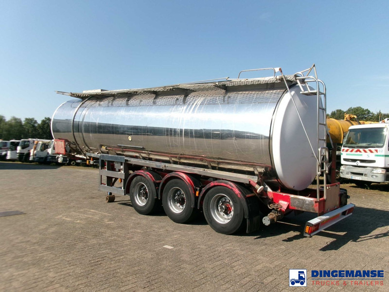 Crane Fruehauf Chemical ACID Rubber tank inox 30 m3 / 1 comp - Tankauflieger: das Bild 3 Crane Fruehauf Chemical ACID Rubber tank inox 30 m3 / 1 comp - Tankauflieger: das Bild 3