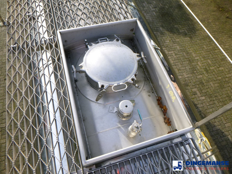 Tankauflieger Crane Fruehauf Chemical tank inox 32.8 m3 / 1 comp: das Bild 16