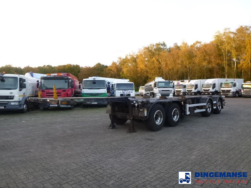 D-Tec 4-axle container combi trailer (2 + 2 axles) - Container/ Wechselfahrgestell Auflieger: das Bild 1 D-Tec 4-axle container combi trailer (2 + 2 axles) - Container/ Wechselfahrgestell Auflieger: das Bild 1