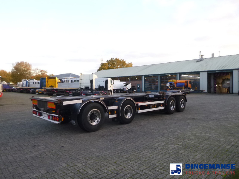 D-Tec 4-axle container combi trailer (2 + 2 axles) - Containerwagen/ Wechselfahrgestell LKW: das Bild 4 D-Tec 4-axle container combi trailer (2 + 2 axles) - Containerwagen/ Wechselfahrgestell LKW: das Bild 4
