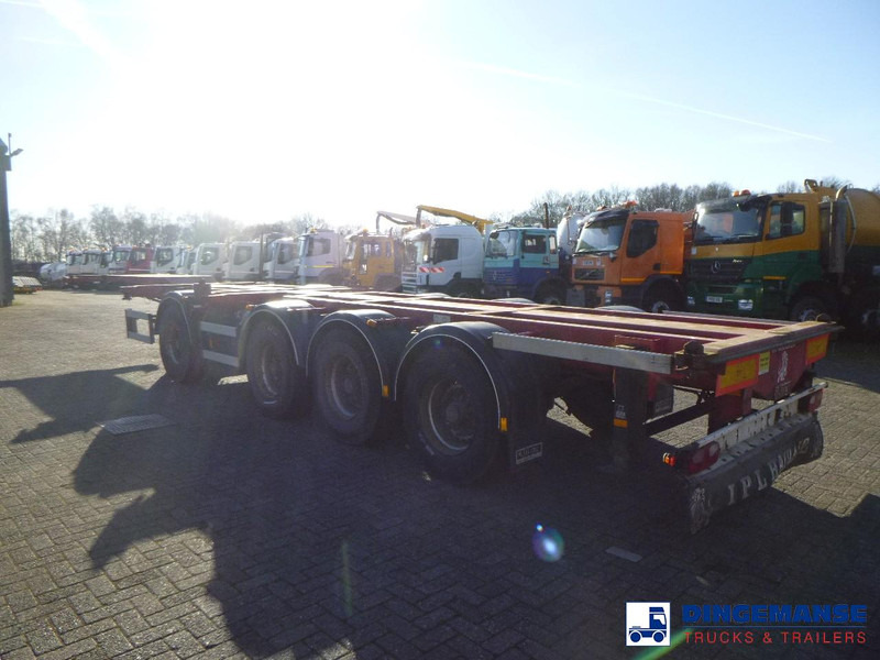 D-Tec 4-axle container combi trailer (3 + 1 axles) 20-30-40-45 ft - Container/ Wechselfahrgestell Auflieger: das Bild 3 D-Tec 4-axle container combi trailer (3 + 1 axles) 20-30-40-45 ft - Container/ Wechselfahrgestell Auflieger: das Bild 3
