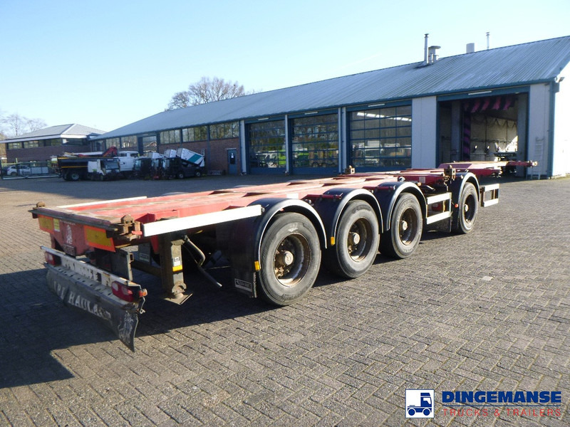 D-Tec 4-axle container combi trailer (3 + 1 axles) 20-30-40-45 ft - Containerwagen/ Wechselfahrgestell LKW: das Bild 4 D-Tec 4-axle container combi trailer (3 + 1 axles) 20-30-40-45 ft - Containerwagen/ Wechselfahrgestell LKW: das Bild 4