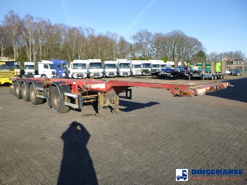 D-Tec 4-axle container combi trailer (3 + 1 axles) 20-30-40-45 ft - Containerwagen/ Wechselfahrgestell LKW: das Bild 2 D-Tec 4-axle container combi trailer (3 + 1 axles) 20-30-40-45 ft - Containerwagen/ Wechselfahrgestell LKW: das Bild 2