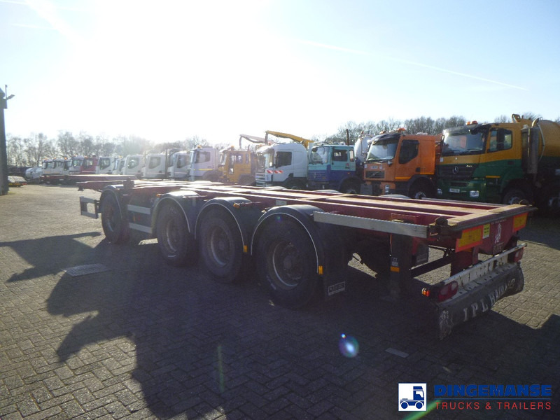 D-Tec 4-axle container combi trailer (3 + 1 axles) 20-30-40-45 ft - Containerwagen/ Wechselfahrgestell LKW: das Bild 3 D-Tec 4-axle container combi trailer (3 + 1 axles) 20-30-40-45 ft - Containerwagen/ Wechselfahrgestell LKW: das Bild 3