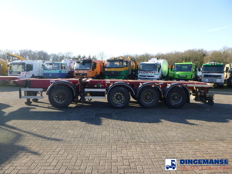 D-Tec 4-axle container combi trailer (3 + 1 axles) 20-30-40-45 ft - Containerwagen/ Wechselfahrgestell LKW: das Bild 5 D-Tec 4-axle container combi trailer (3 + 1 axles) 20-30-40-45 ft - Containerwagen/ Wechselfahrgestell LKW: das Bild 5