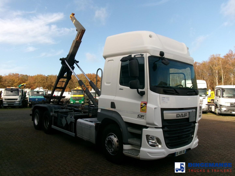 DAF CF 460 6x2 Euro 6 Hyva container hook 20 t - Abrollkipper: das Bild 2 DAF CF 460 6x2 Euro 6 Hyva container hook 20 t - Abrollkipper: das Bild 2