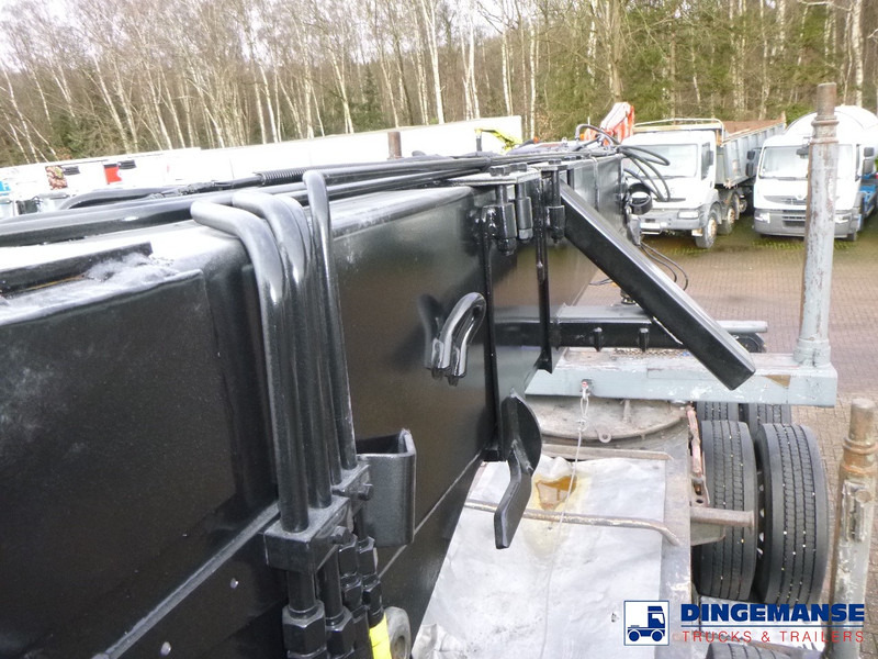 Holztransporter, Autokran DAF XF 105.510 6x4 + Loglift F281S83 crane / timber truck + dolly: das Bild 6