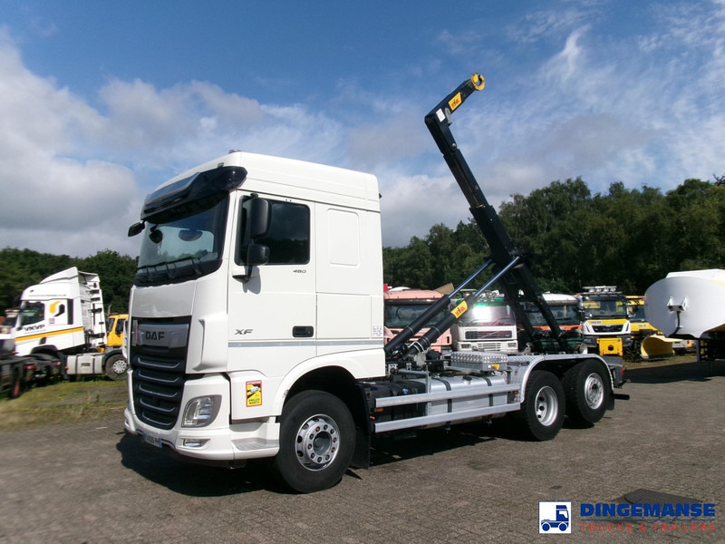 DAF XF 480 FAN 6x2 Hyva container hook 20 t - Abrollkipper: das Bild 5 DAF XF 480 FAN 6x2 Hyva container hook 20 t - Abrollkipper: das Bild 5