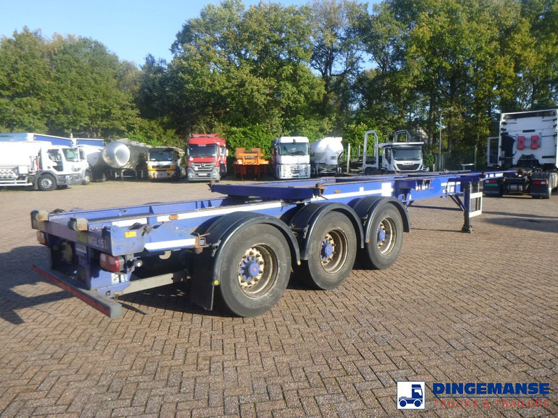 Dennison 3-axle container trailer 20-30-40-45 ft - Containerwagen/ Wechselfahrgestell LKW: das Bild 4 Dennison 3-axle container trailer 20-30-40-45 ft - Containerwagen/ Wechselfahrgestell LKW: das Bild 4