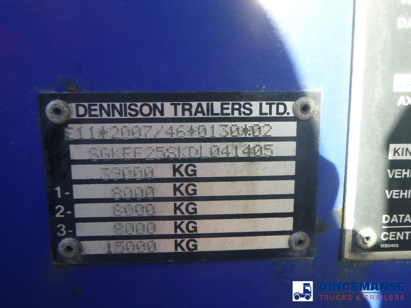 Containerwagen/ Wechselfahrgestell LKW Dennison 3-axle container trailer 20-30-40-45 ft: das Bild 13
