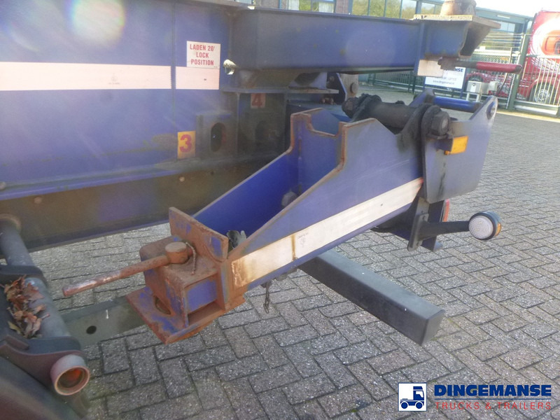 Containerwagen/ Wechselfahrgestell LKW Dennison 3-axle container trailer 20-30-40-45 ft: das Bild 8